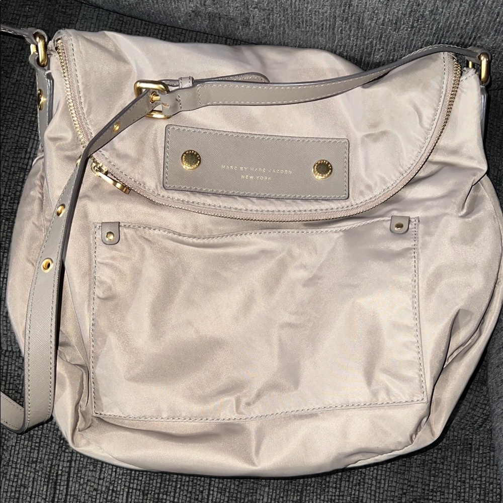 Marc Jacobs Light Beige Crossbody Bag